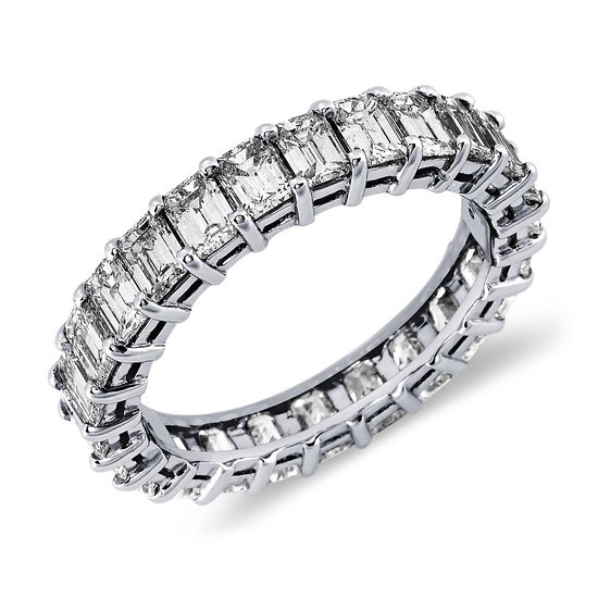 Emerald Cut Eternity